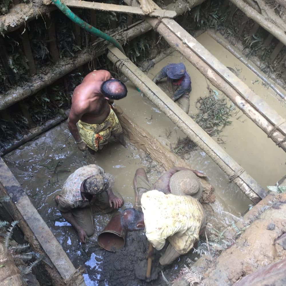 G.A Gems gem mining operation in Sri Lanka (2)